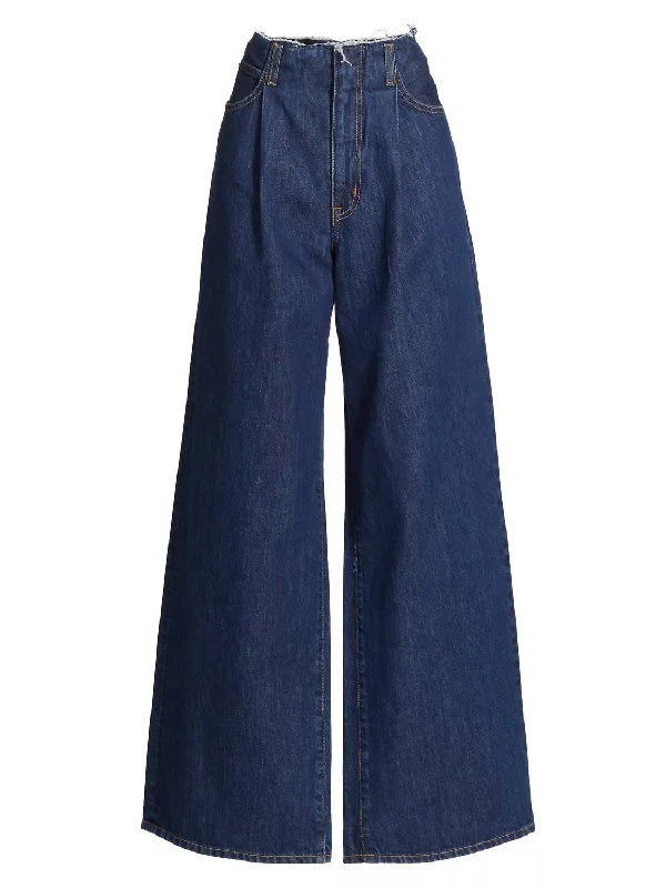 Taylor Wide Leg Jeans In Infinite Dream Comfortable Boyfriend Jeans