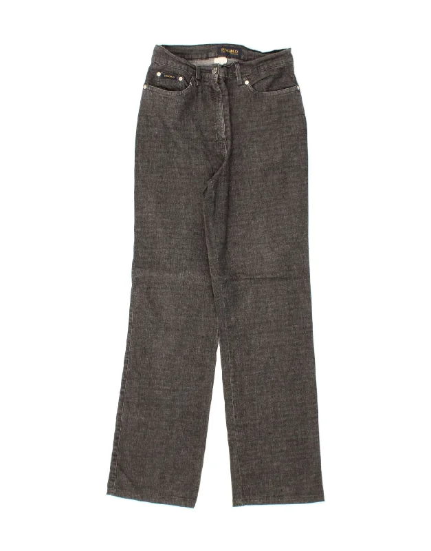 VINTAGE Womens Straight Jeans IT 44 Medium W30 L30 Grey Cotton Fashionable Vintage Wash Jeans VINTAGE Womens Straight Jeans IT 44 Medium W30 L30 Grey Cotton Fashionable Vintage Wash Jeans